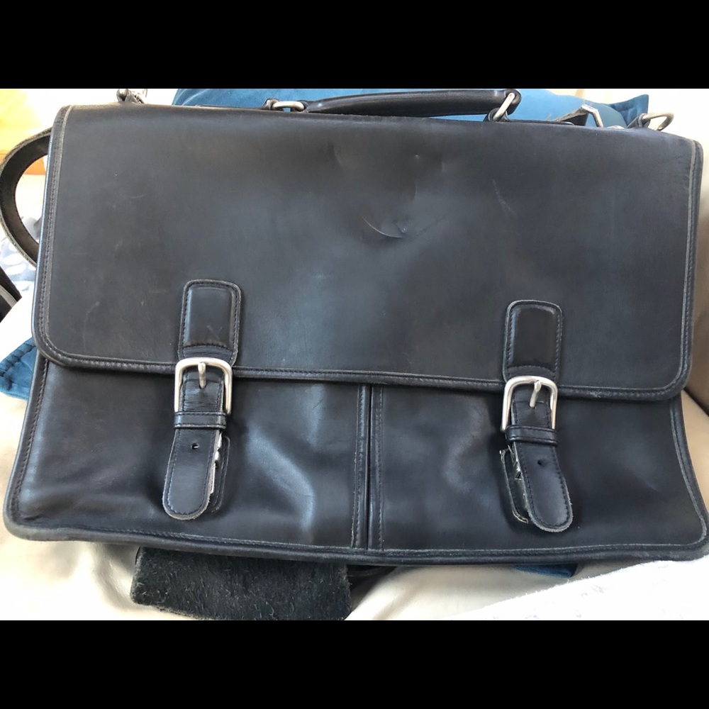 Coach K9S-5328 genuine leather briefcase/tote bag
